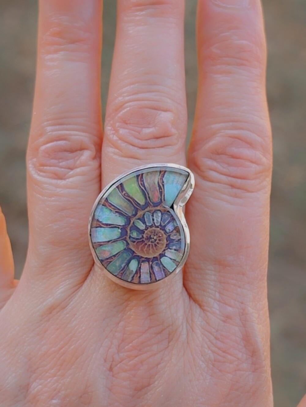 925 Sterling Silver Adjustable Ring